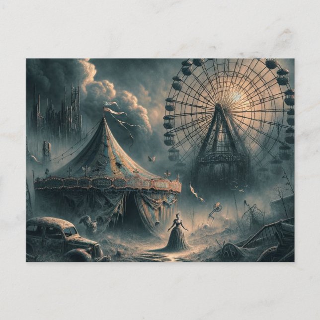 apocalyptic Carnival Postcard (Front)