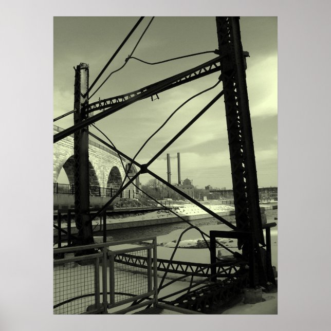 Apocalyptic scene poster (Front)