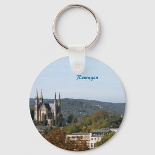 Apollinaris church in Remagen, Germany Key Ring