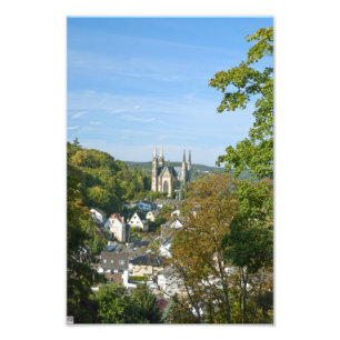 Apollinaris church in Remagen, Germany Photo Print
