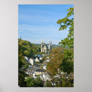 Apollinaris church in Remagen, Germany Poster