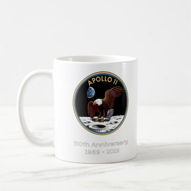 Apollo 11 50th Anniversary-2 Coffee Mug (Left)
