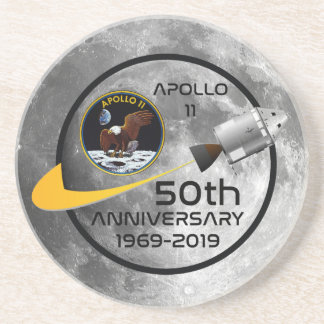 Apollo 11 50th Anniversary Coaster