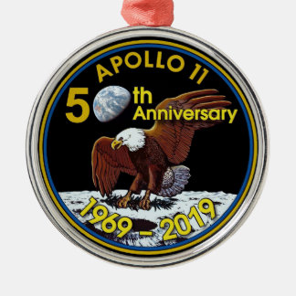 Apollo 11 50th Anniversary Metal Tree Decoration