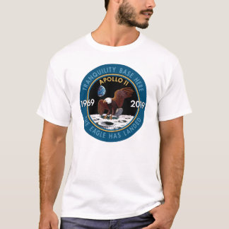 Apollo 11 50th Anniversary Mission Patch Insignia T-Shirt