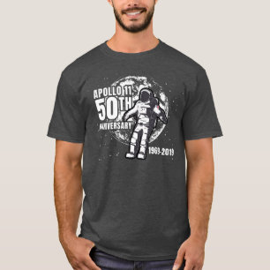 Apollo 11 50th Anniversary Moon Landing Astronaut T-Shirt