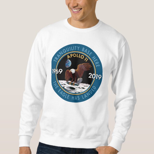 Apollo 11 50th Anniversary Sweatshirt (Front)