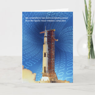 Apollo 11 Computing Power Card
