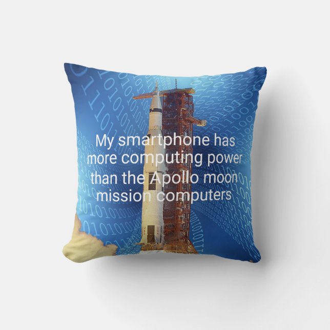 Apollo 11 Computing Power Cushion (Front)