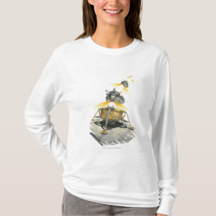 Apollo 11 Eagle module taking off from the Moon T-Shirt