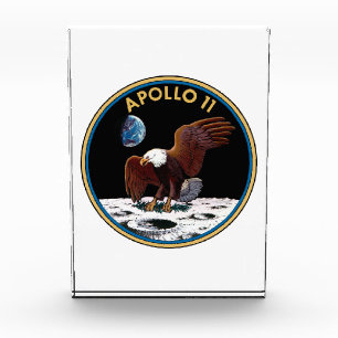 Apollo 11 insignia photo block