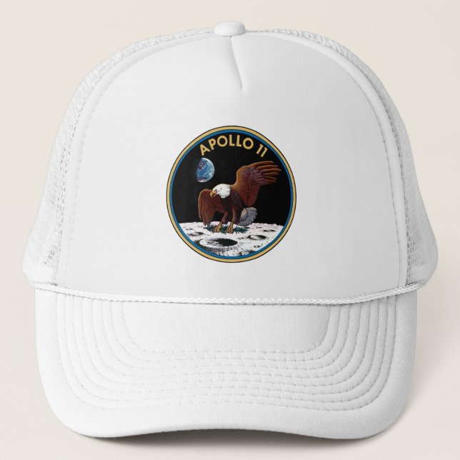 Apollo 11 insignia trucker hat (Front)