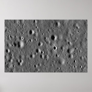 Apollo 11 landing site poster
