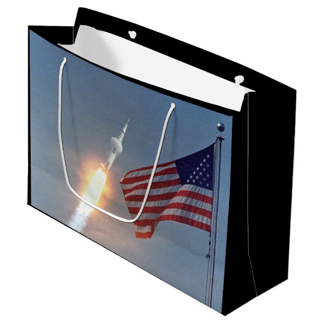 Apollo 11 large gift bag (Front Angled)