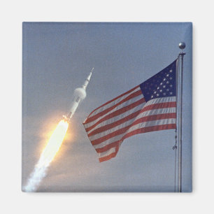 Apollo 11 Launch Magnet