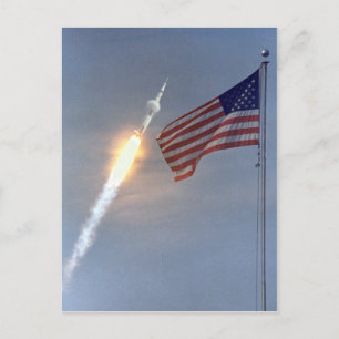 Apollo 11 Launch Postcard