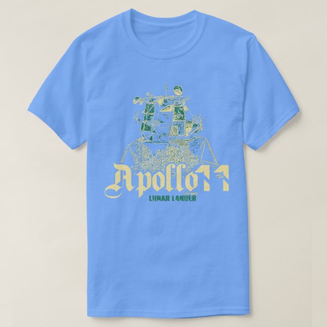 Apollo 11 Moon Lander T-Shirt (Design Front)