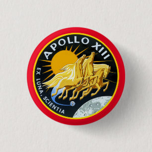 Apollo 13-insignia    3 cm round badge