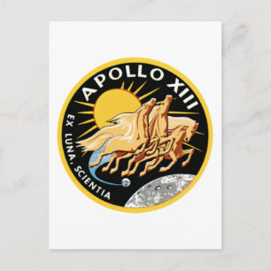 Apollo 13 postcard
