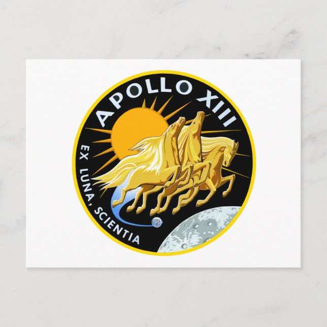 Apollo 13: Survival Postcard (Front)