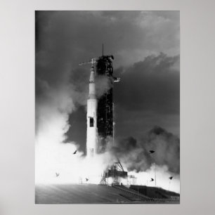 Apollo 14 Launch Poster