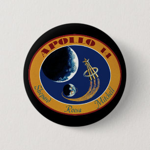 Apollo 14 NASA Mission Patch Logo 6 Cm Round Badge