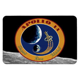 Apollo 14 NASA Mission Patch Logo Magnet