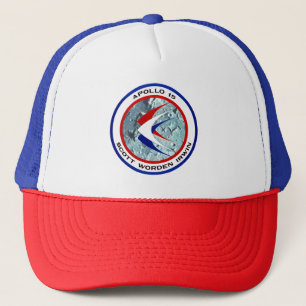 Apollo 15-insignia trucker hat