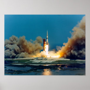 Apollo 16 Launch Poster