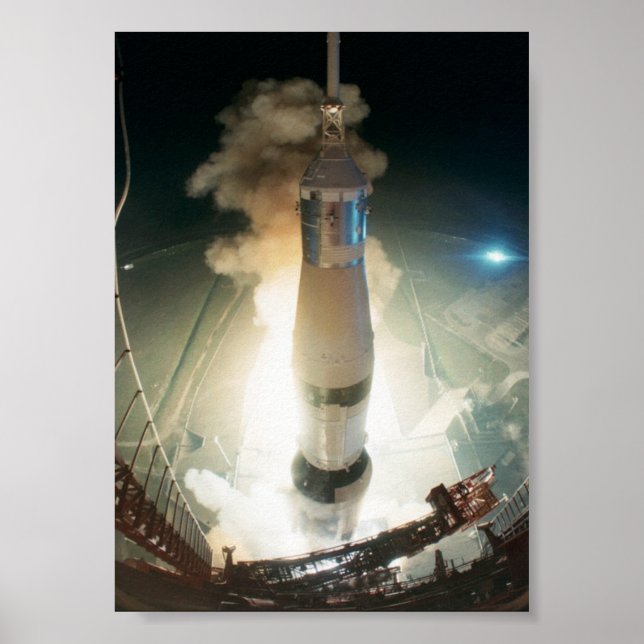 Apollo 17 Launch Poster (Front)