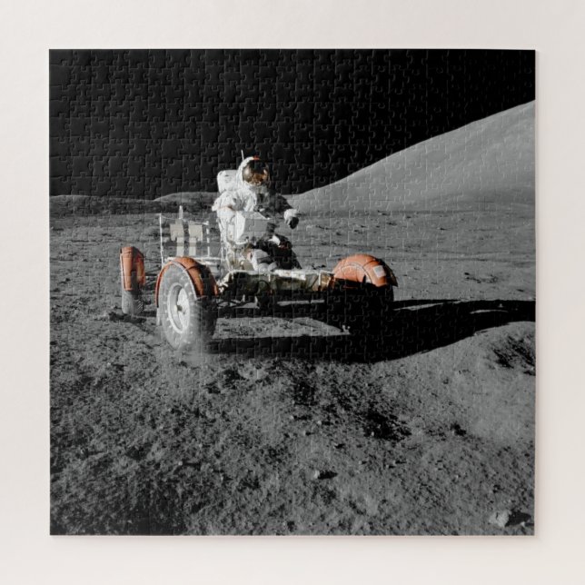 Apollo 17 Lunar Rover Jigsaw Puzzle (Vertical)