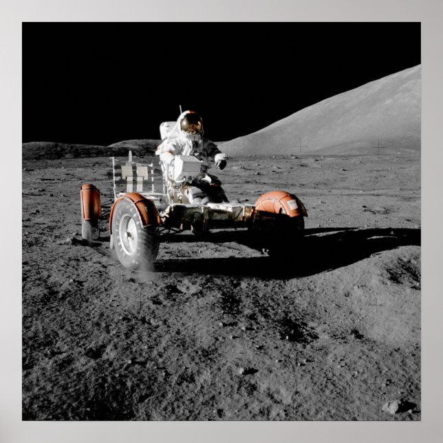 Apollo 17 Mission 12 December 1972 Poster (Front)