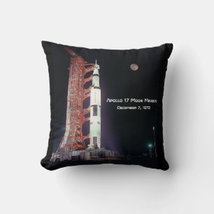 Apollo 17 Moon Mission Cushion