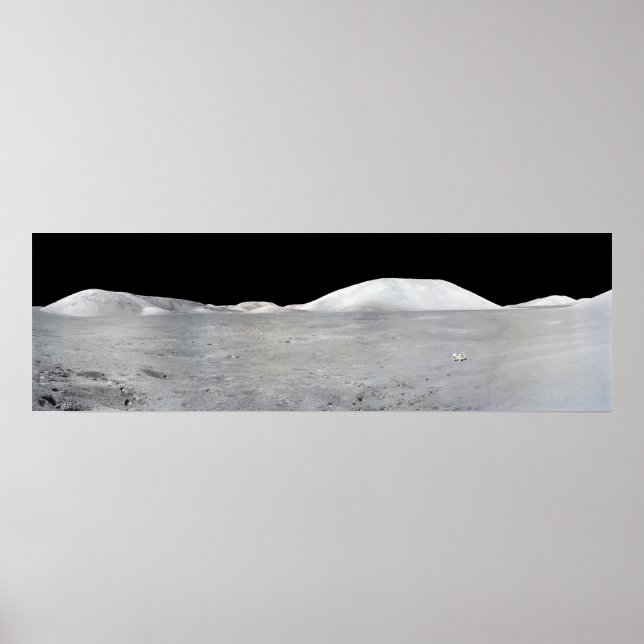 Apollo 17 Panorama Poster (Front)