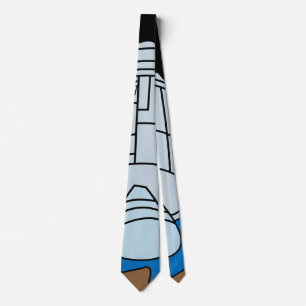 Apollo 1 Mission Patch Logo Tie