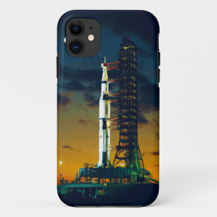 Apollo 4 Saturn V on Pad A Launch Complex 39 iPhone 11 Case