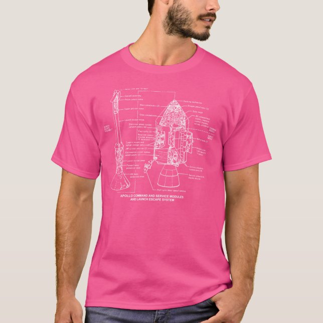 Apollo Command Module - Spaceship T-Shirt (Front)