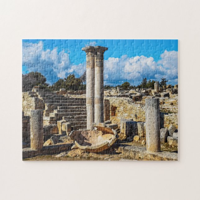 Apollo Hylates sanctuary Cyprus. Jigsaw Puzzle (Horizontal)