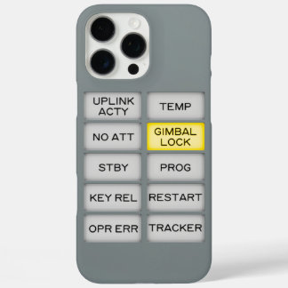 Apollo Indicator Alarm DSKY, Gimbal Lock iPhone 16 Pro Max Case