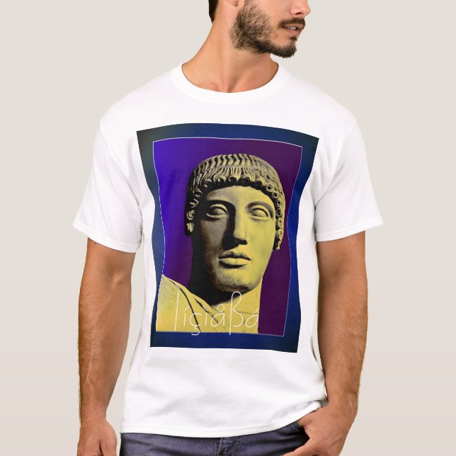 Apollo looking at us T-Shirt (Front)