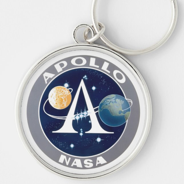 Apollo Program Logo Key Ring (Front)
