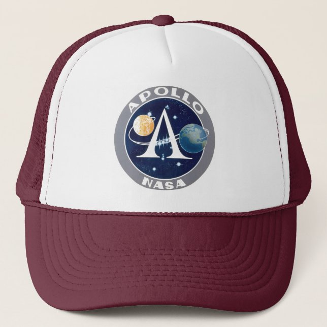 Apollo Program Logo Trucker Hat (Front)