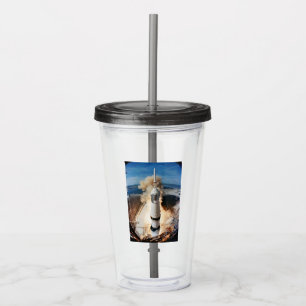 Apollo Saturn V Rocket launch to Moon 1969 Acrylic Tumbler