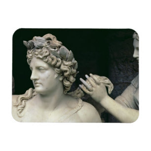Apollo Tended by the Nymphs, detail showing the he Magnet