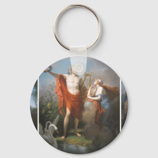 apollo & the muses key ring (Front)