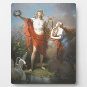 apollo & the muses plaque