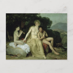 Apollo with Hyacinthus and Cyparissus Postcard