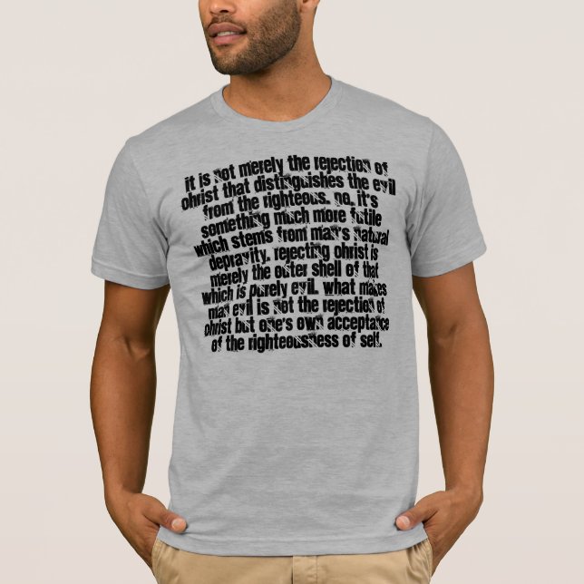 Apologetics Shirt (Front)