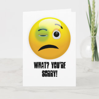 Apology Accepted Card