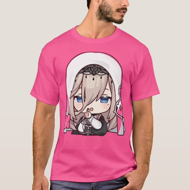 Aponia Honkai Star Rail Chibi T-Shirt (Front)